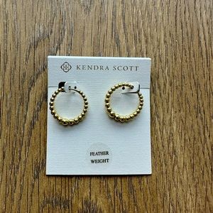 Kendra Scott Josie Huggie Gold Hoop Earrings